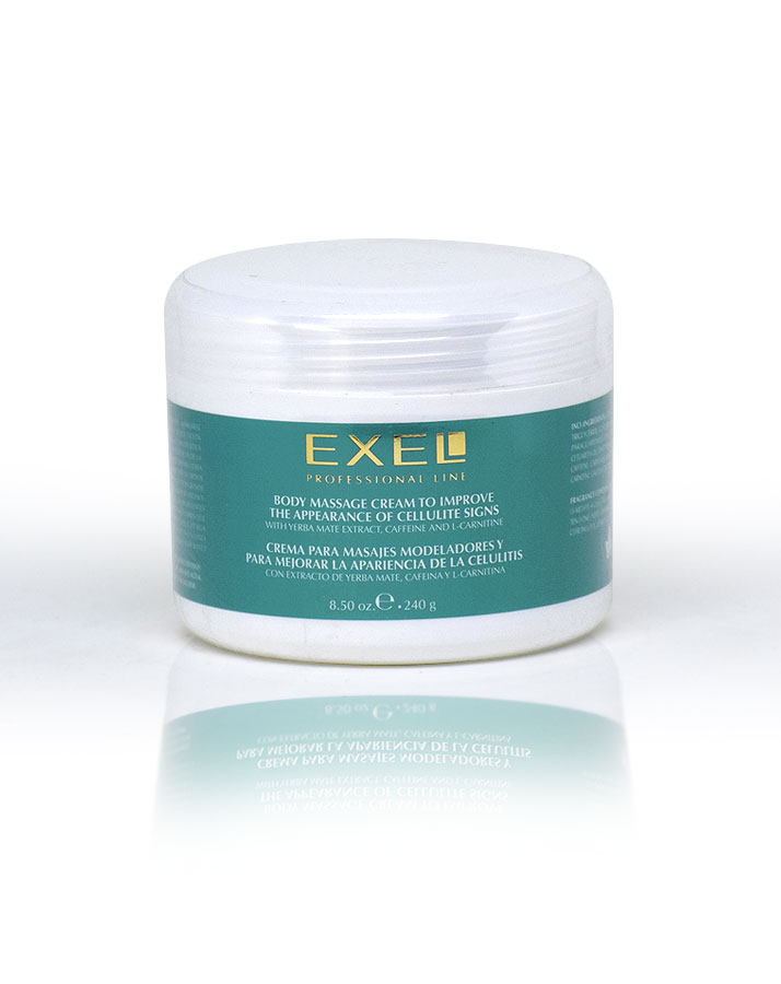 Crema para Masajes Modeladores c/ Yerba Mate x 240g Exel 