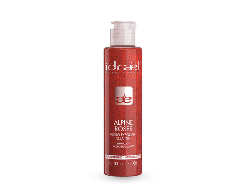 Alpine Rose Gel Micro Exfoliante, Idraet 
