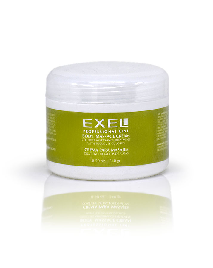 Crema para Masajes c/ Extractos de algas x 240g Exel