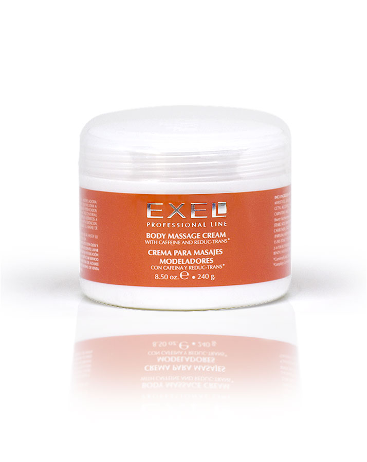 Crema para Masajes Modeladores con Cafeína y Reductrans x 240g Exel