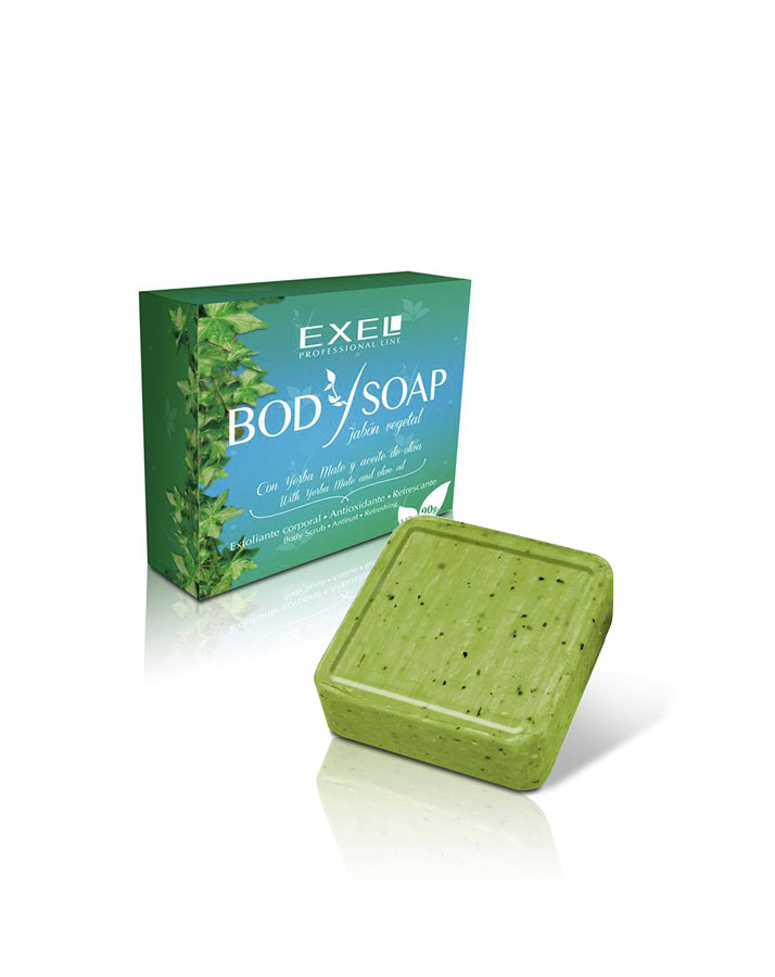 Jabón Vegetal Exfoliante Antioxidante X 90g Exel 