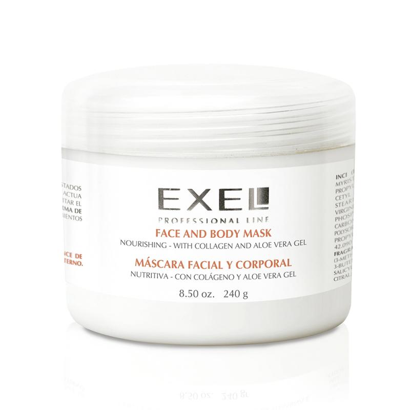 Máscara Facial y Corporal Nutritiva x 240g exel