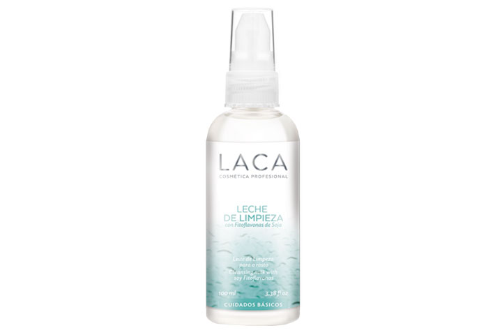 Leche de Limpieza con Fitoflavones de Soja x100ml Laca