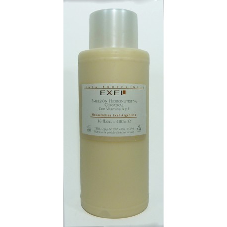 Emulsión Hidronutritiva Vitaminizada x 480ml Exel