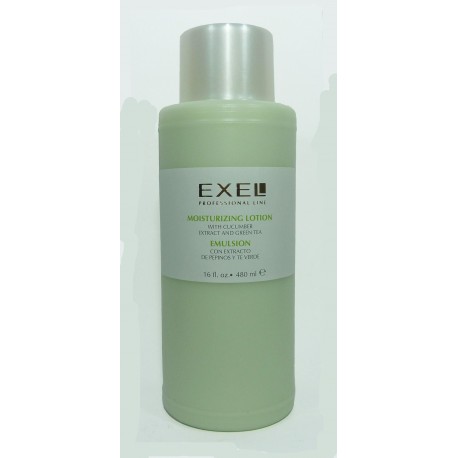 Emulsión Hidronutritiva c/ Extracto de Pepino x 480ml Exel