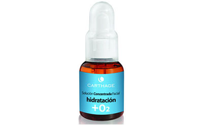 Solución Facial Hidratación + O2 x 25cc, Carthage