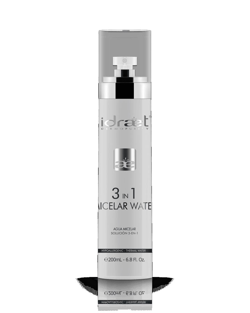 Agua Micelar 3 en 1 x 200ml, Idraet