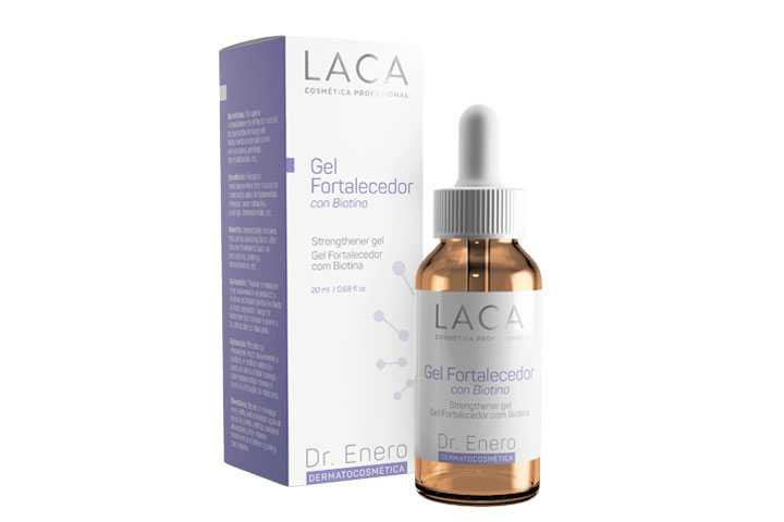 Gel Fortalecedor con Biotina, Laca 