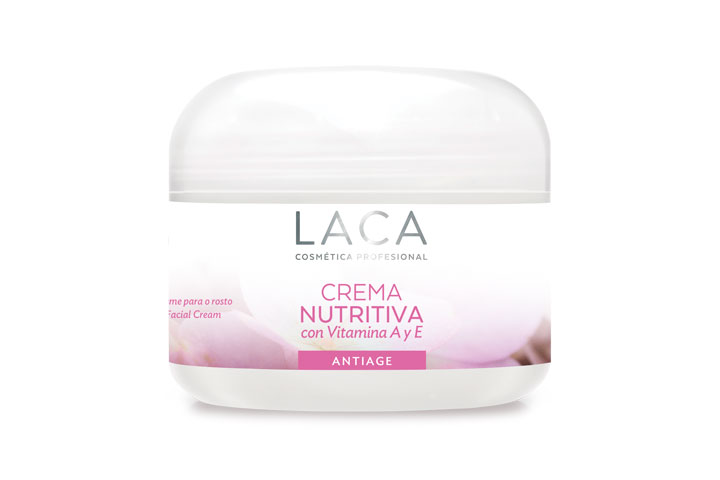 Crema Nutritiva con Vitamina A y E, Laca