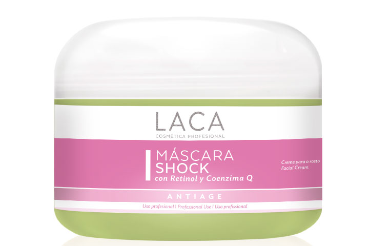 Máscara Shock Antiage, Laca