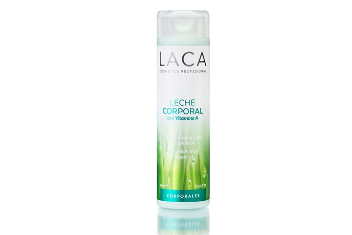 Leche Corporal con Vitamina A, Laca