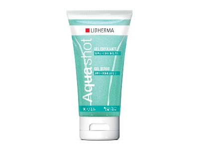 AquaShot Gel Exfoliante x 90g, Lidherma
