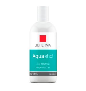 Aquashot Loción Micelar x 490ml. Lidherma