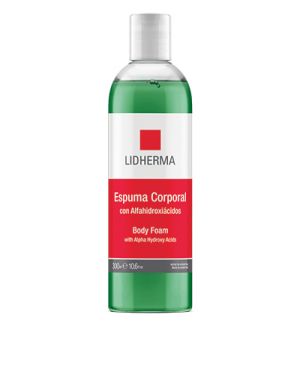 Espuma Corporal Con Alfahidroxiácidos Lidherma
