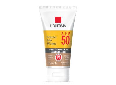 Protector Solar UVA Plus SPF 50 Color Lidherma